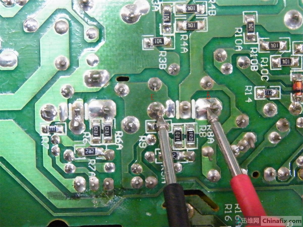 不说原理只说关键测试点——略谈航嘉hk400电源的维修