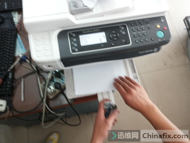 施乐m205 卡纸