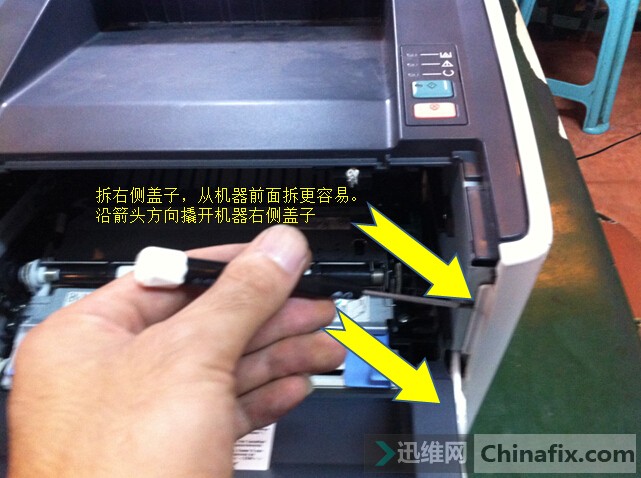 惠普1320n 卡纸 维修,新手拆装要细心