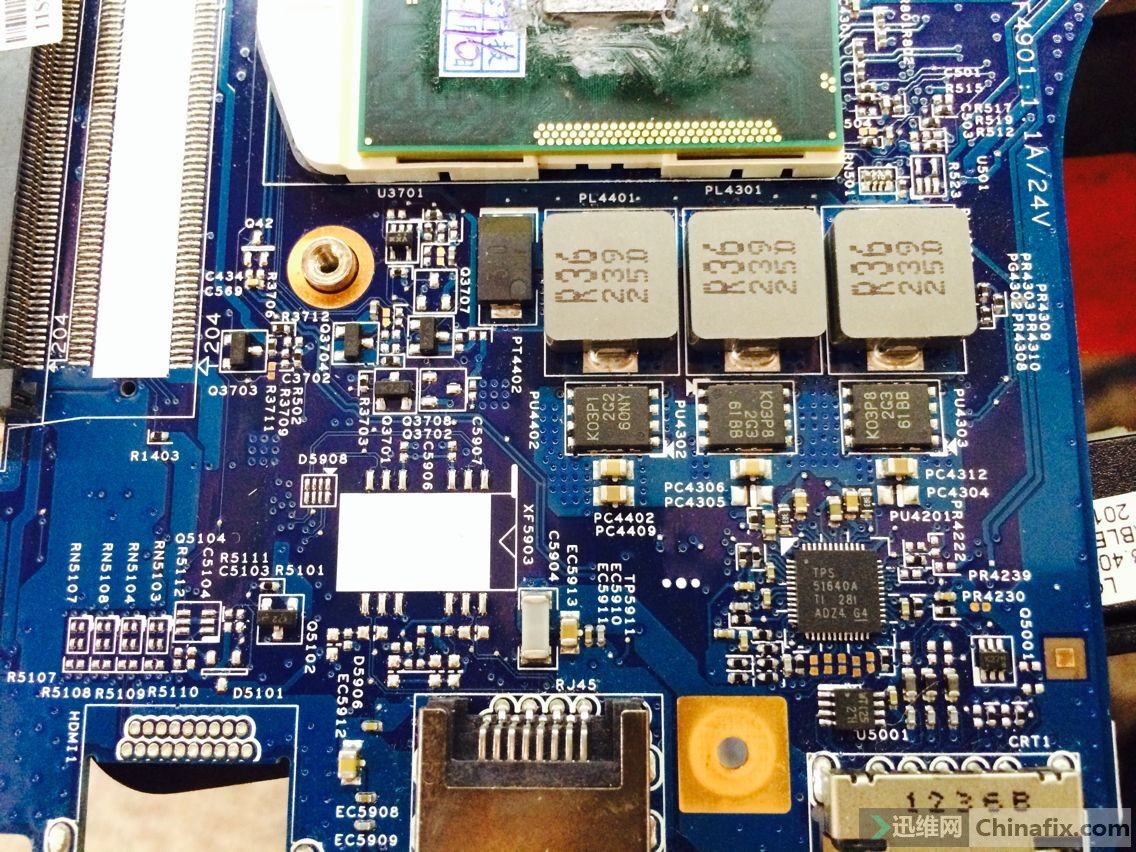 联想g480cpu供电芯片tps516400a可有代用的型号