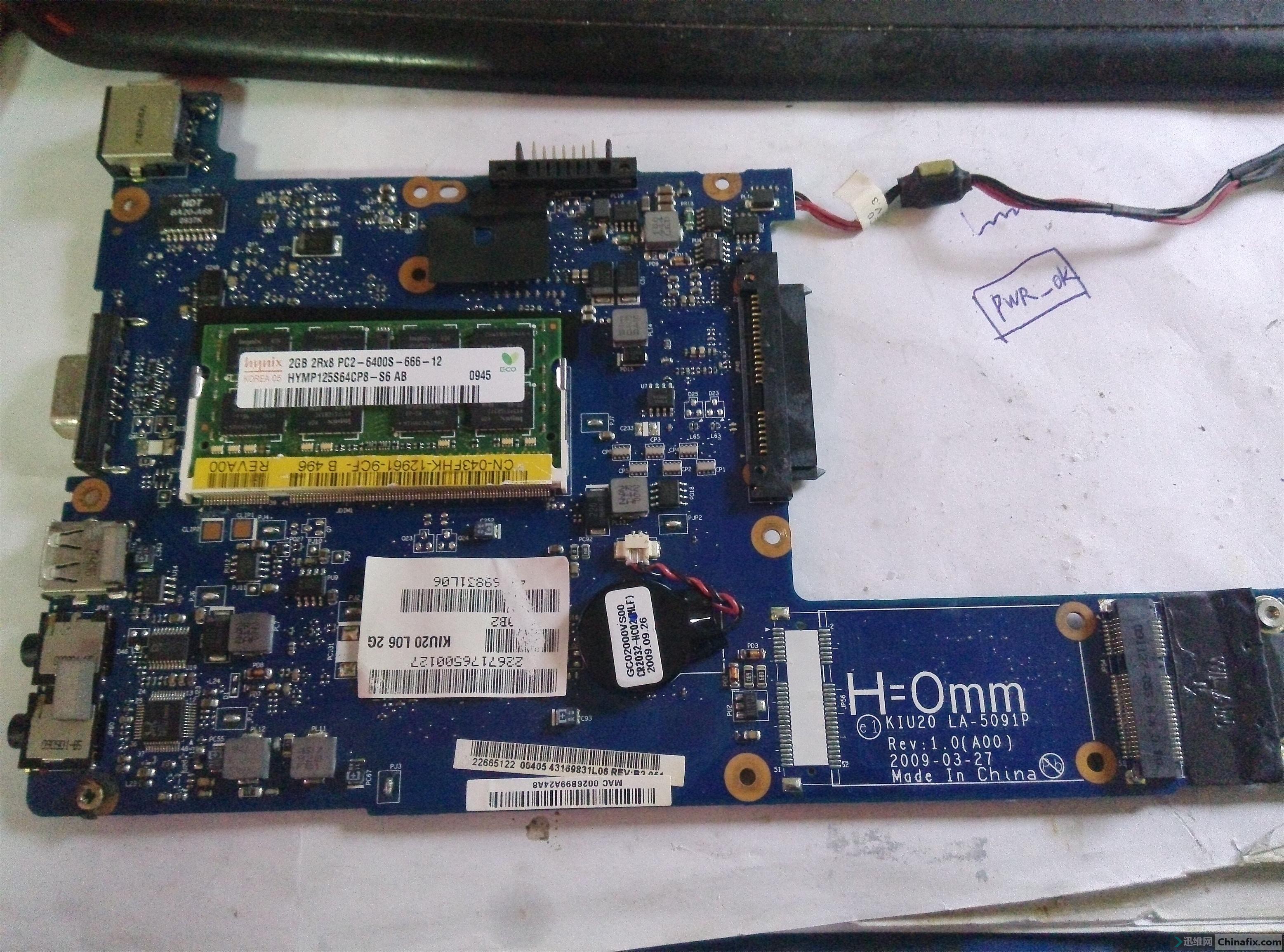 dell inspiron mini 10 板载cpu 原机备份ok bios