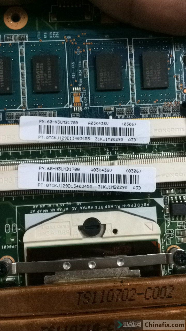 ASUS K43SV 3.0 重启4次亮机-迅维网维修论坛