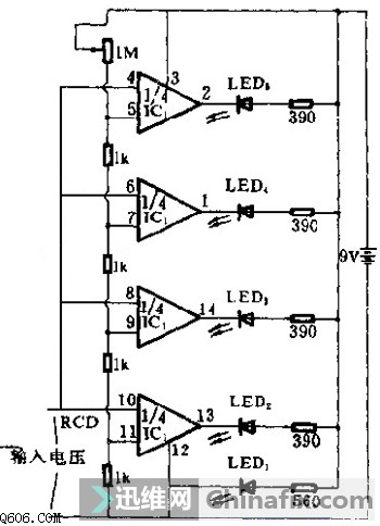 发光二极管电压测量电路图-迅维网维修论坛