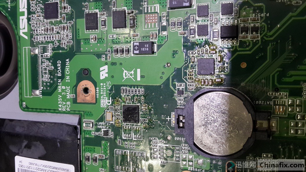 华硕A43S 版号 K43SV REV 3.0 难搞的不定时