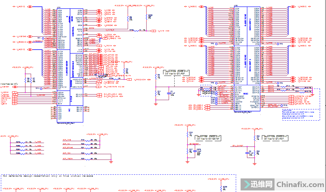 工控主板 凌动n270 cpu 945gse 82801gbm线路图