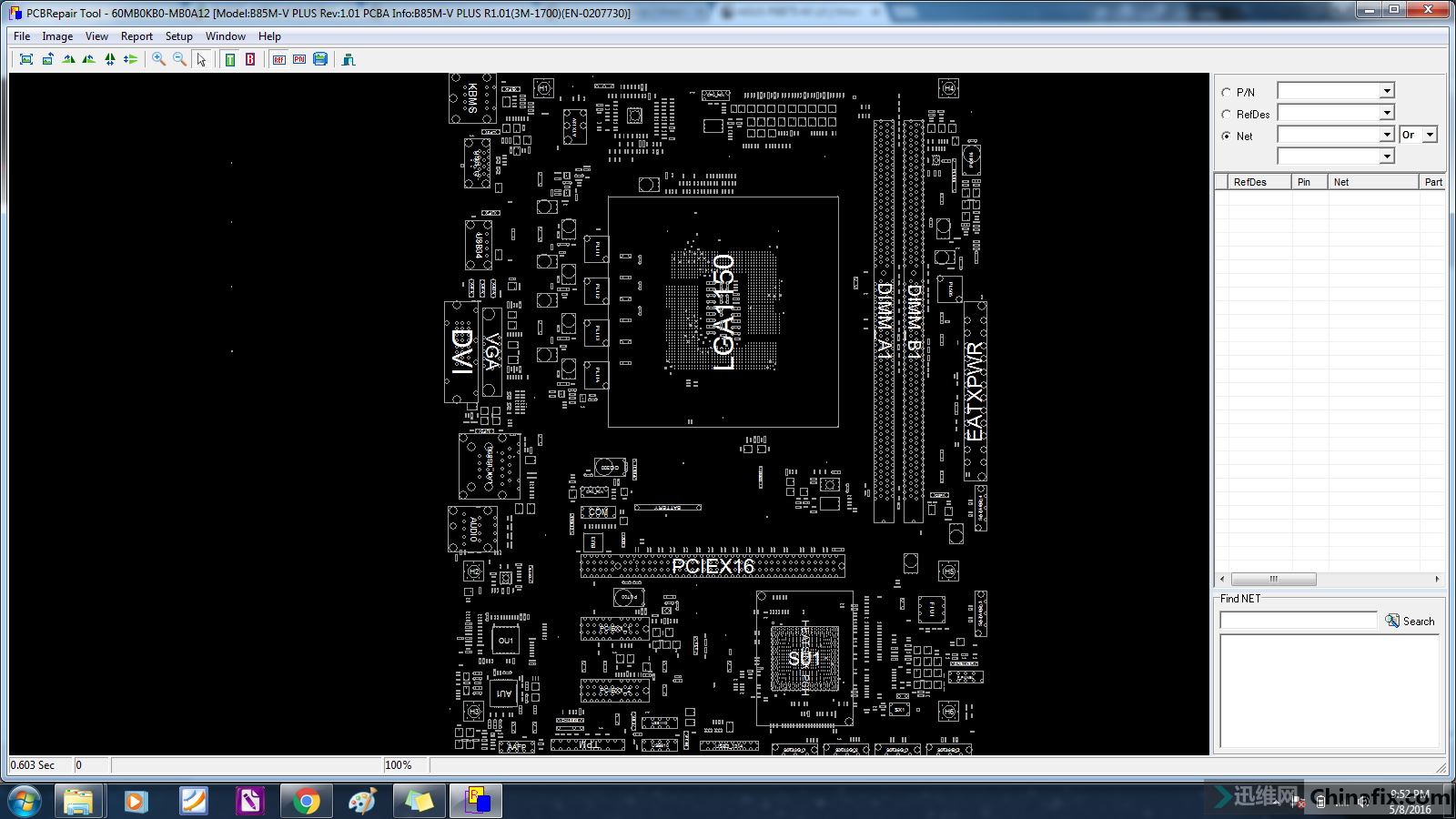 华硕b85mvplusrev101点位图