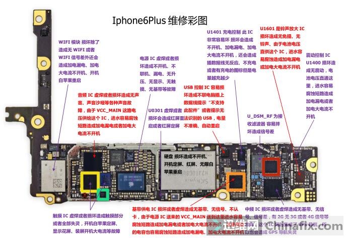 69 手机维修论坛 69 苹果手机维修 69 iphone6p维修用彩图图解