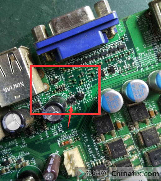 69 主板|显卡|服务器维修 69 联想cm3a76me ps2 和usb不能用 修复