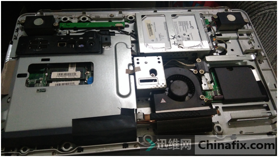 联想一体机b300更换散热风扇一例解 决开机出现cpu fan error