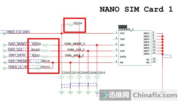 华为荣耀7i全网通版不读sim卡维修 图3    结合表格的数据与识卡原理