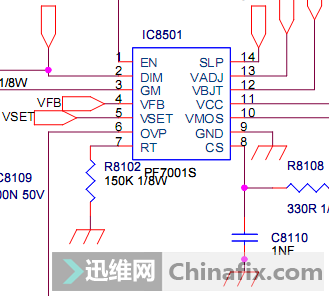 三洋32ce880715g5508电源板原理图