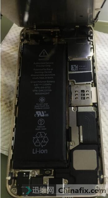 iPhone5s开机白苹果重启刷机报错9故障维修