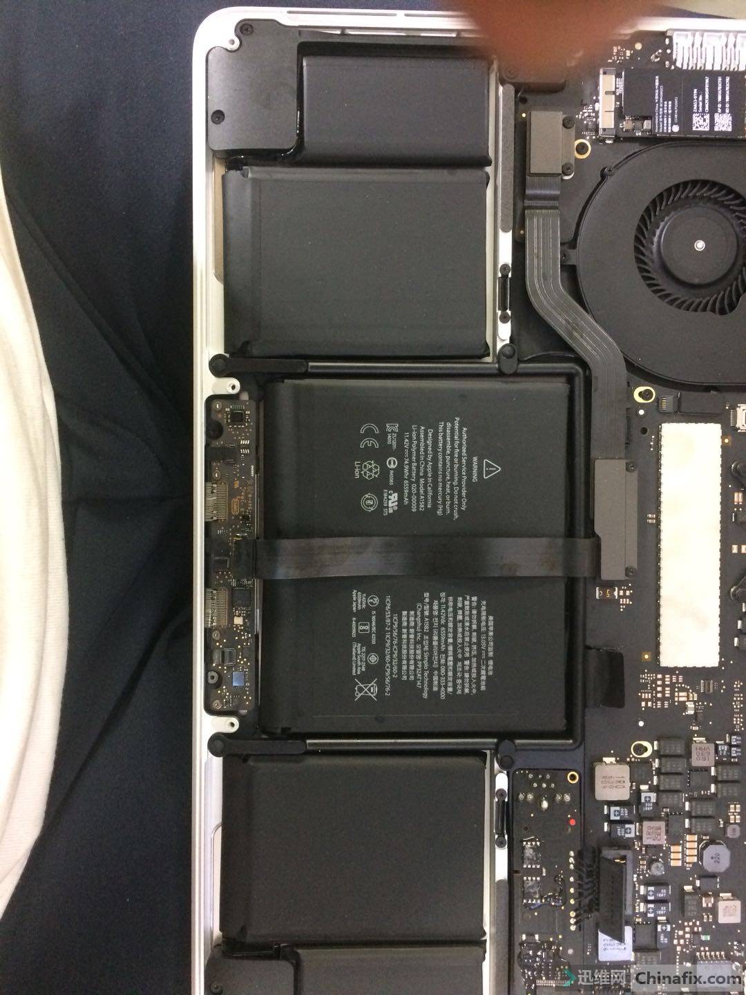 苹果A1502 拆电池-迅维网维修论坛