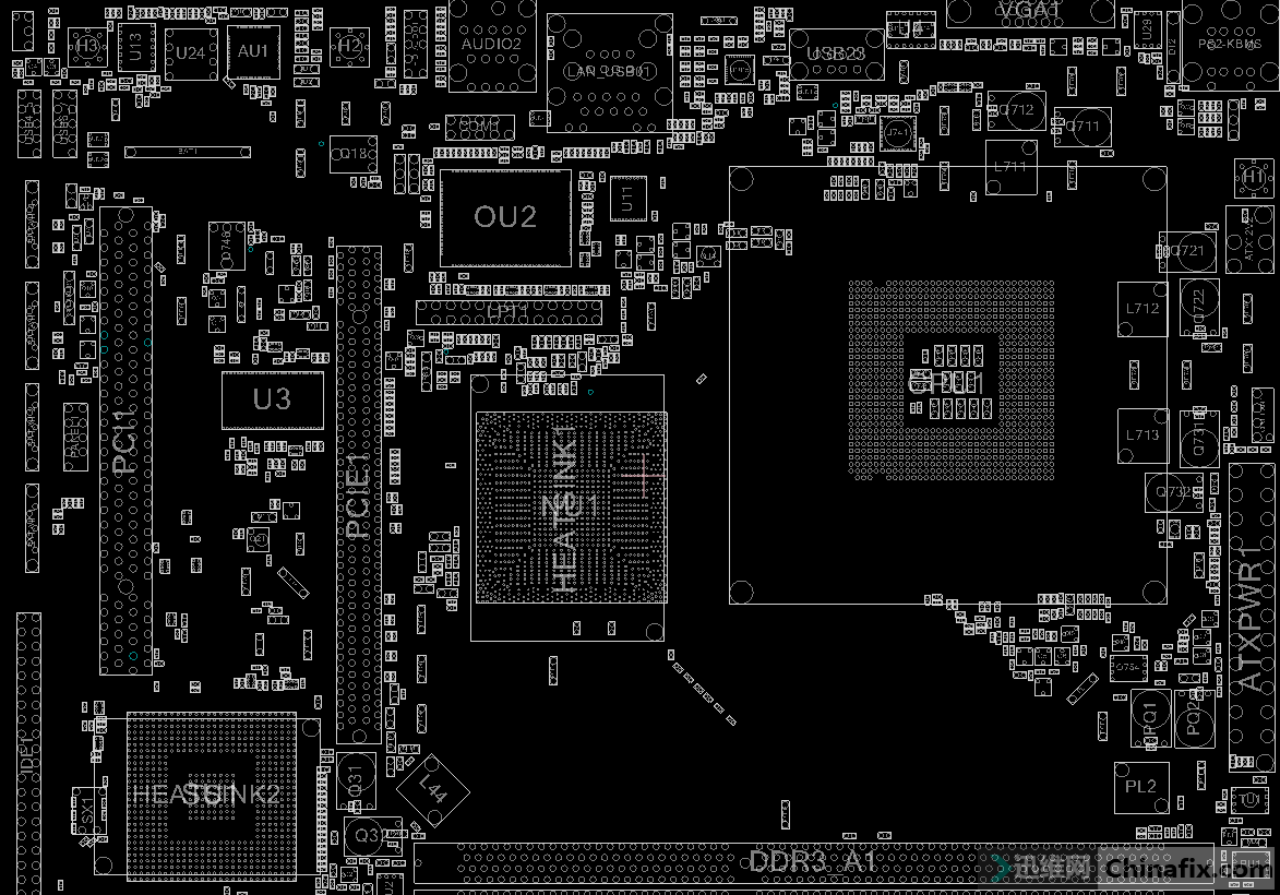 asrockg41mvs3全系列点位图