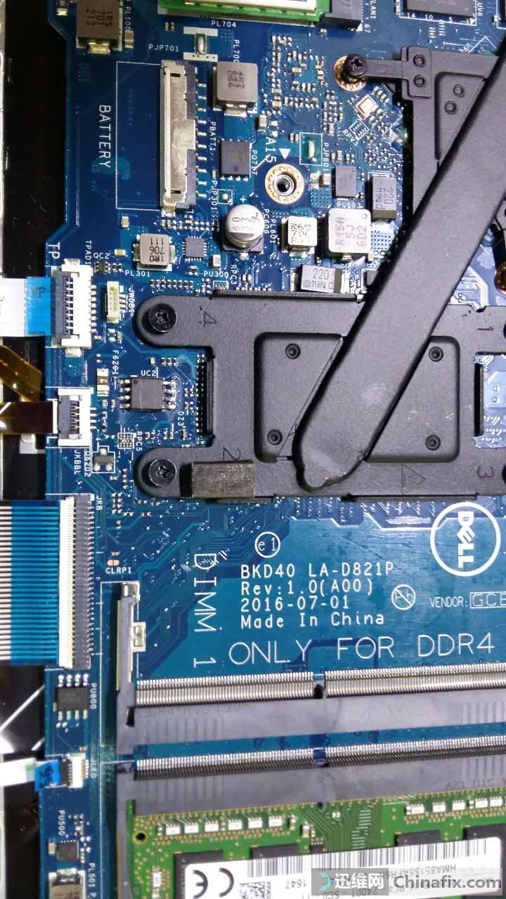 dell 14-7460 bios la-d821p rev 1.0 希尔特500p备份