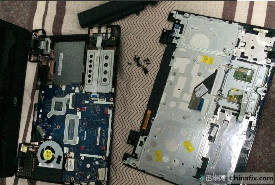 acer e5 571 拆机图-迅维网-维修论坛