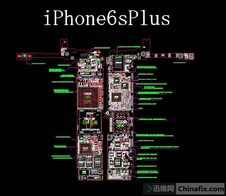 iphone6splus 移动信号弱,不稳定维修.