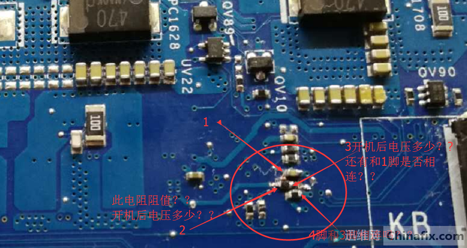 求助,dell7567进水,主板高清图,帮忙测量电压阻值