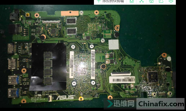 400元收购华硕x555ldrev20笔记本主板一张