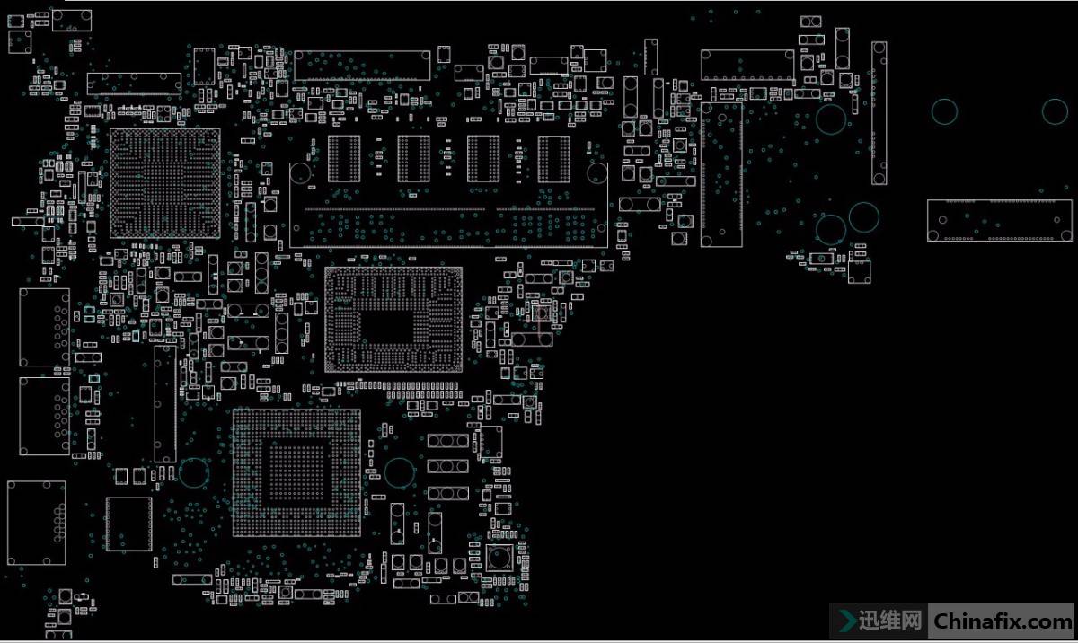 首发一个论坛没有的点位图asusux42vsboardview