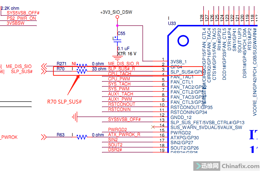 联想ib360mh主板不上电不触发维修