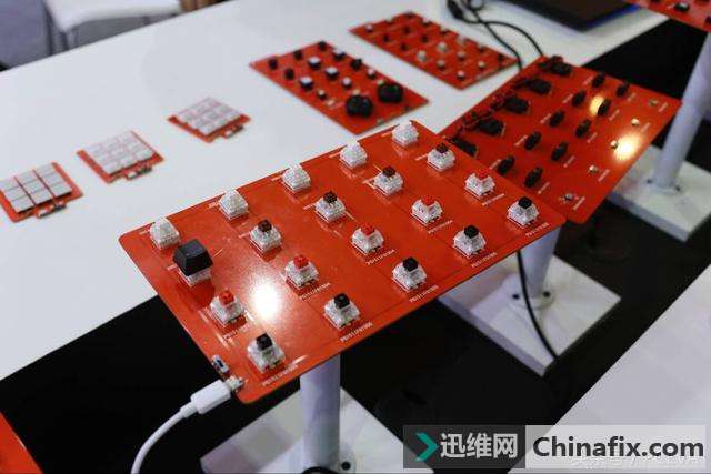 带你看台北电脑展 凯华新手机械键盘轴体与猫头鹰散热革新
