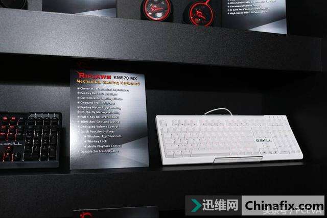 带你看台北电脑展 凯华新手机械键盘轴体与猫头鹰散热革新