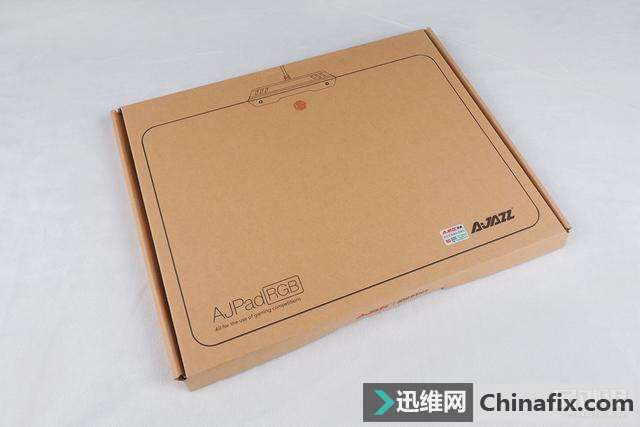 黑爵AJPAD RGB幻彩鼠标垫开箱体验