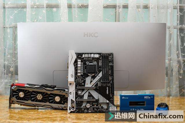 3.5K大屏就是爽,HKC C340曲面电竞显示器开箱