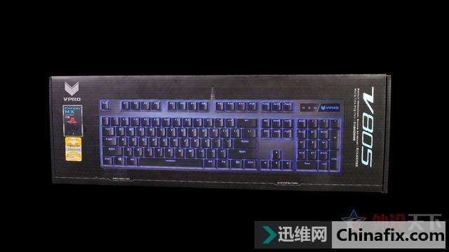 原厂血统:雷柏V805背光游戏机械键盘测评