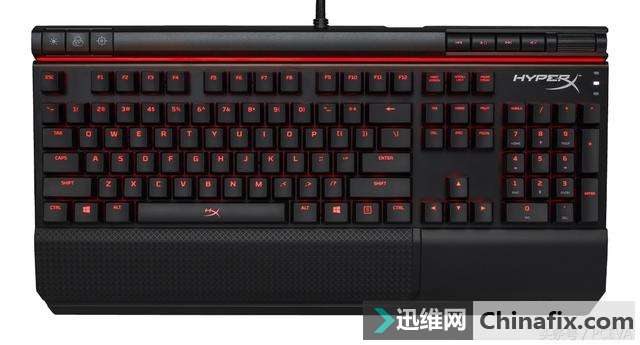 金士顿HyperX Alloy Elite机械键盘测评