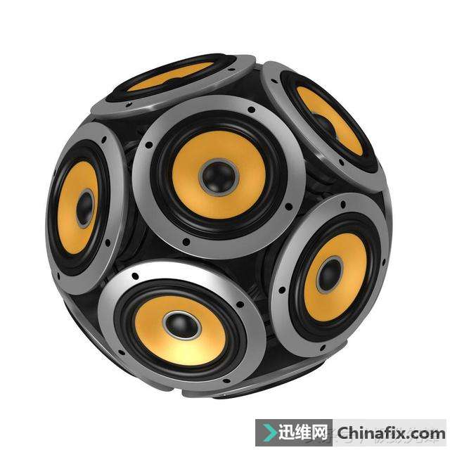 奇异数码音响点缀出奇特的桌面,只为你聆听美妙的音乐