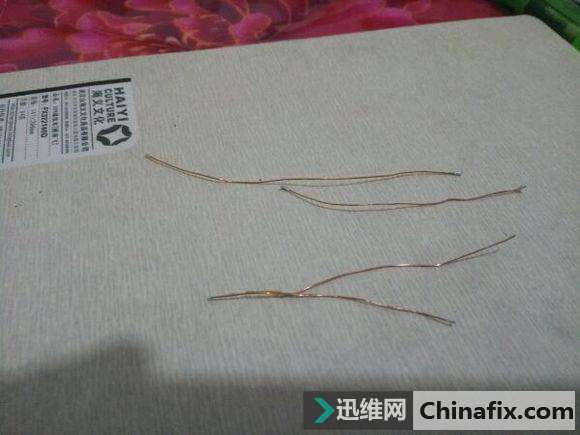 飞线修复作死拆解破坏的打印机小板