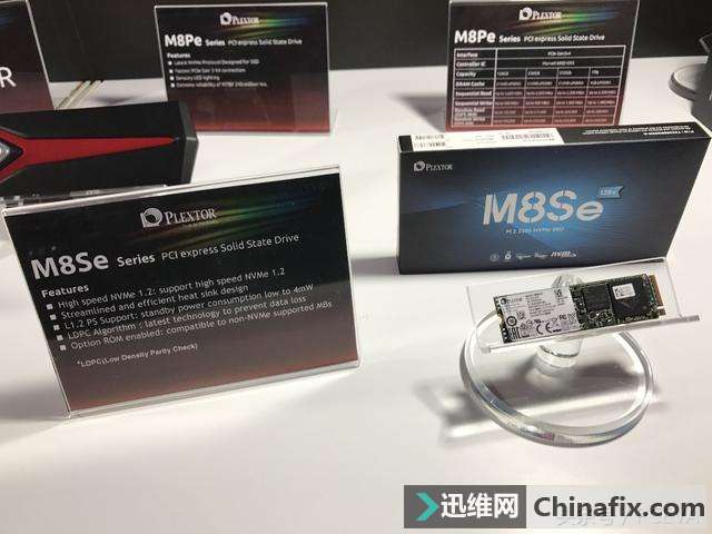 M9Pe全球首秀 浦科特展示运用Toshiba3D闪存的新型SSD