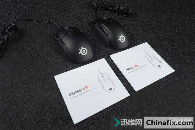 赛睿Sensei 310 & Rival 310游戏鼠标拆解测评