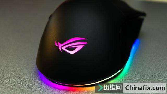 重新定义灯效,华硕 ROG GLADIUS II鼠标测评