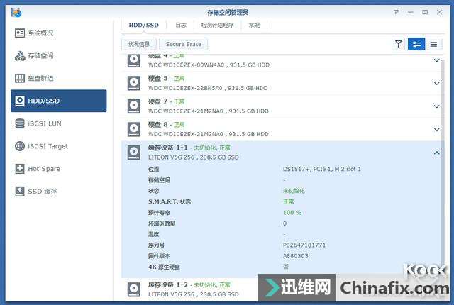 ӵ10GSynology DS1817+