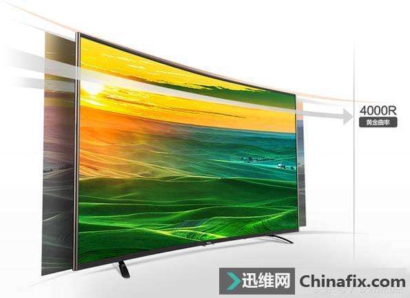 曲面屏电视究竟胜在哪?