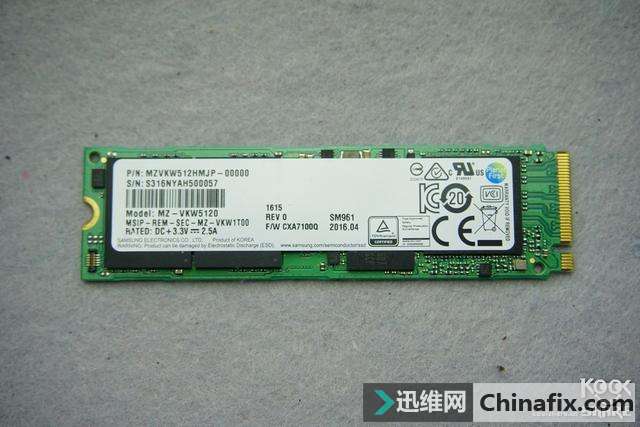  SM961 M2ӿ NVMe SSD 򵥲