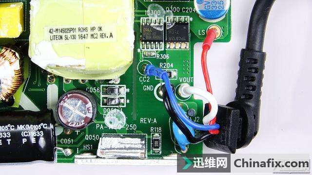 DELL戴尔45W(LA45NM150)Type-C PD笔记本充电器拆解测评
