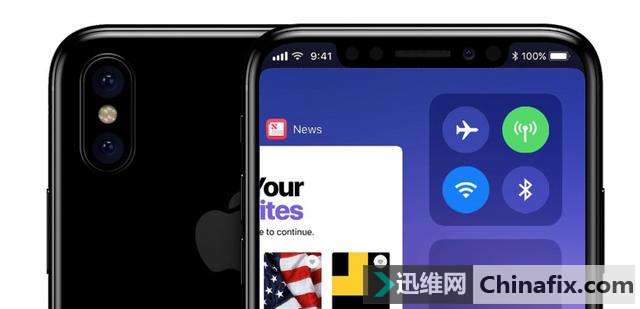 iPhone手机8的“刘海“丑吗 其实这是一个绝妙的规划
