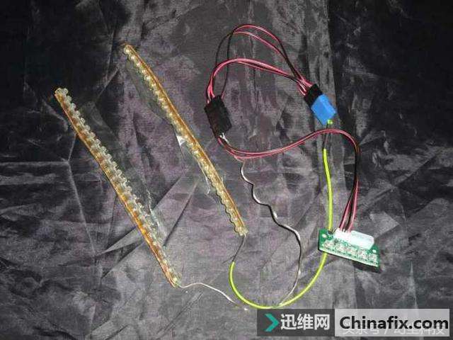 以前给机箱弄个光污染超费劲,看看现在多省事