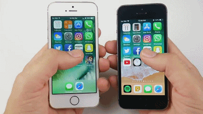 看完iPhone5S运行苹果iOS11和IOS10.3.3速度对决,不想升级了