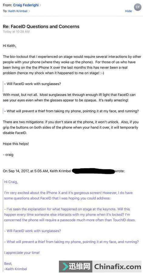 iPhone X ÿٽ Face ID ʶܣ̫۾Ҳܽ