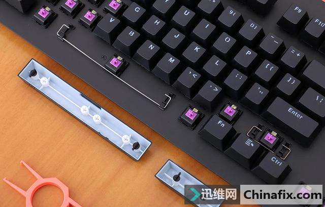 换轴进行时,异极战魔者可换轴机械键盘上手玩