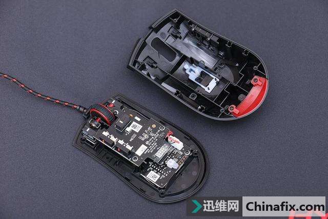 鼠界新星,HyperX Pulsefire FPS 逆火电竞游戏鼠标拆解测评