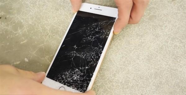 苹果iPhone8一摔就碎 怪不得首发没人买