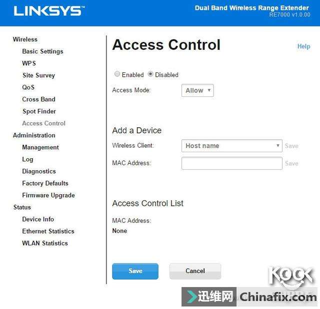 Linksys RE7000 չ