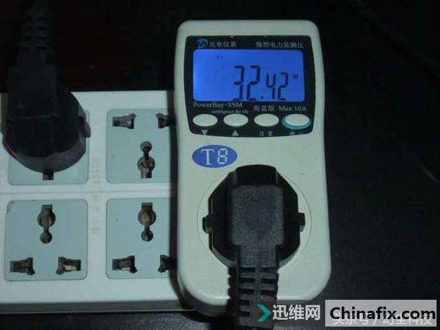 简单测测,显示器与电视机那个更省电?