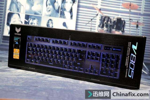 机械键盘的原厂轴情节—雷柏V805MX青轴机械键盘